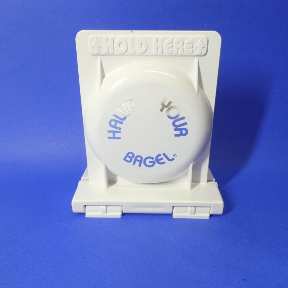 Halve Your Bagel - Bagel Slicing Holder Tool - Clever Concepts USA